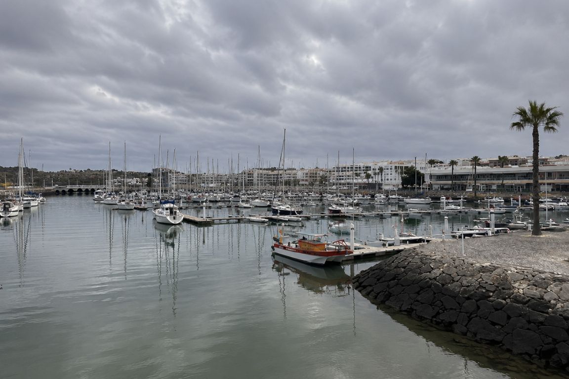 Marina de Lagos, where the boat tours depart